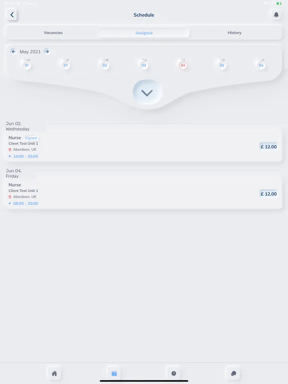 Wellcare iPad  Screenshots