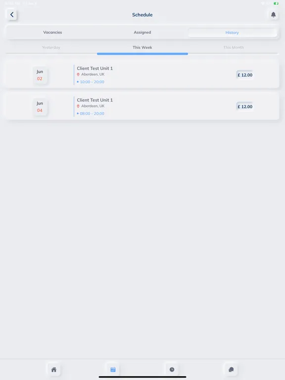 Wellcare iPad  Screenshots