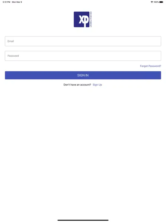 XP Recruitment iPad  Screenshots