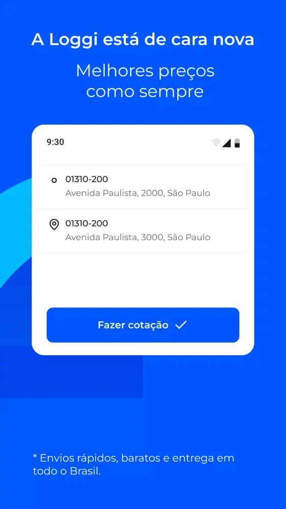 Loggi - Envio local e nacional应用截图