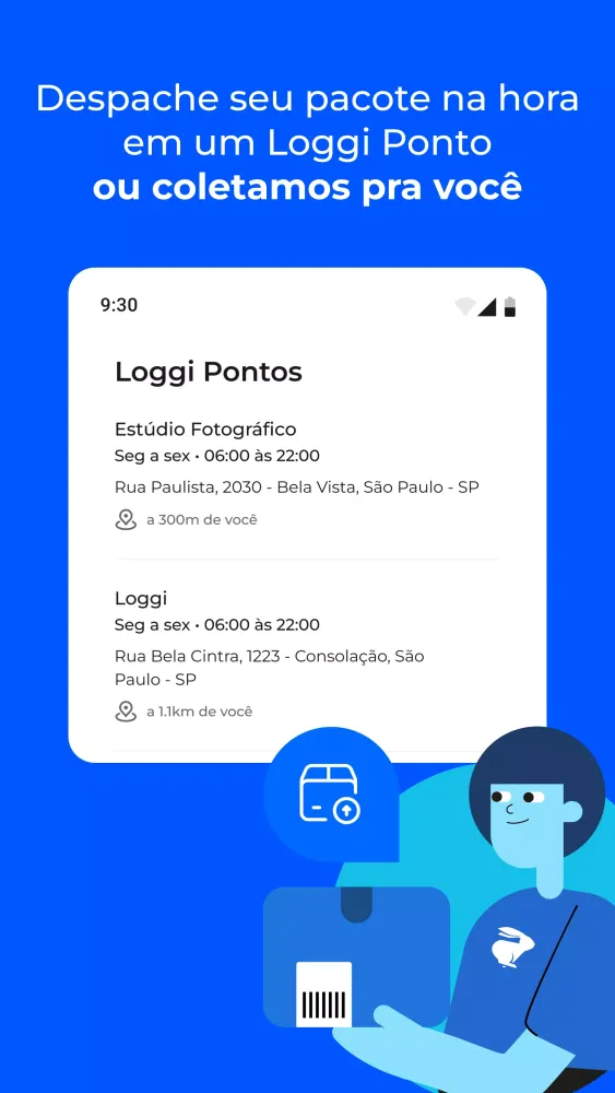 Loggi - Envio local e nacional应用截图