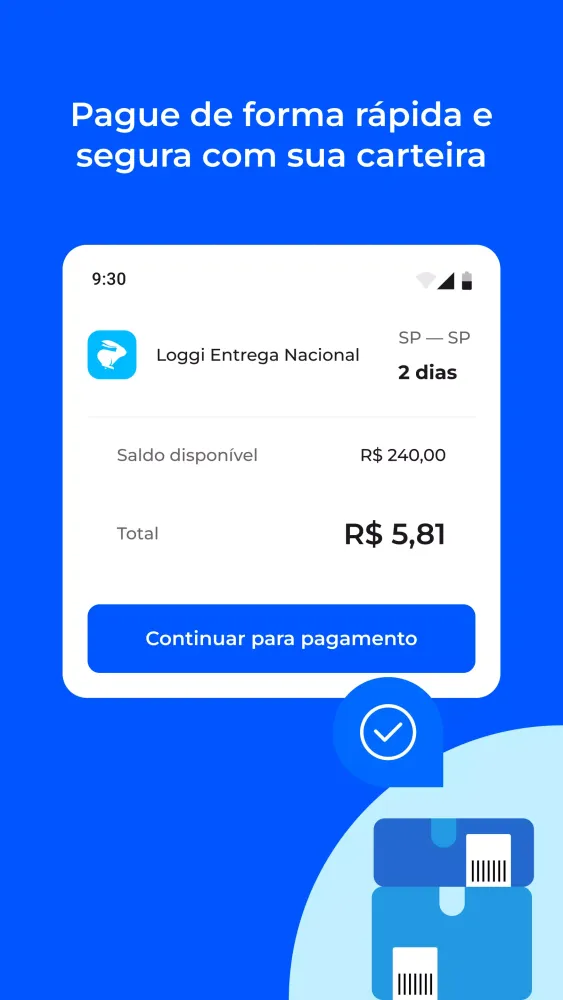 Loggi - Envio local e nacional应用截图