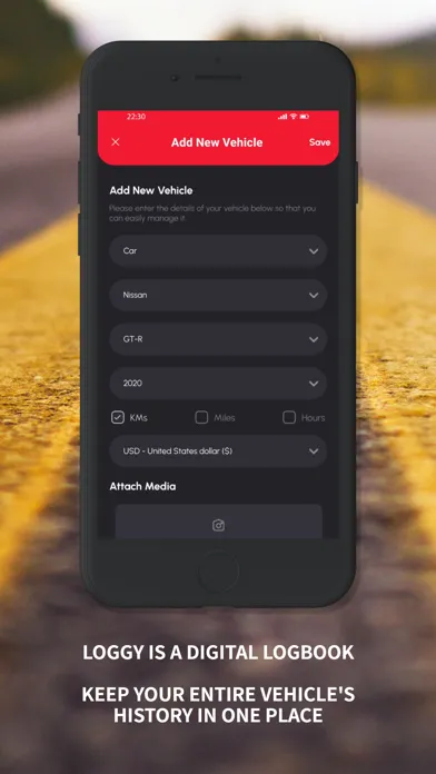 ภาพหน้าจอของ Loggy: Car Maintenance Tracker