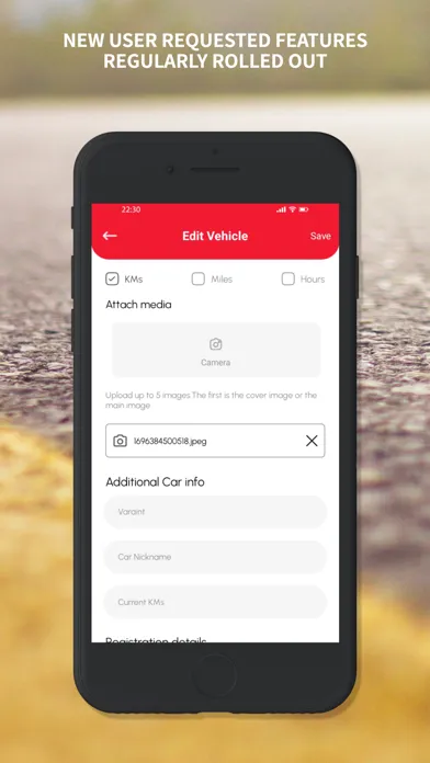 ภาพหน้าจอของ Loggy: Car Maintenance Tracker