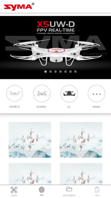 Zrzuty ekranu SYMA FLY