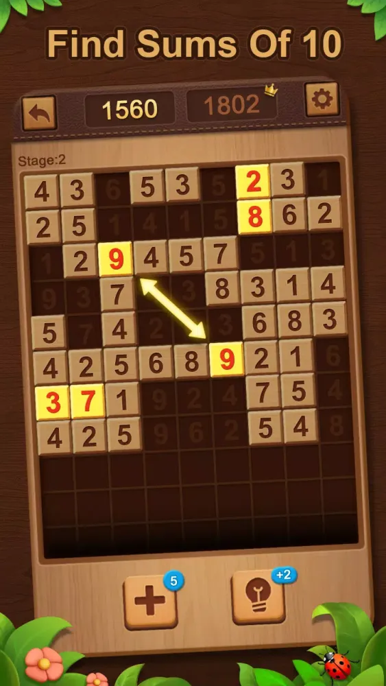 Capturas de tela do Match 10- Number match