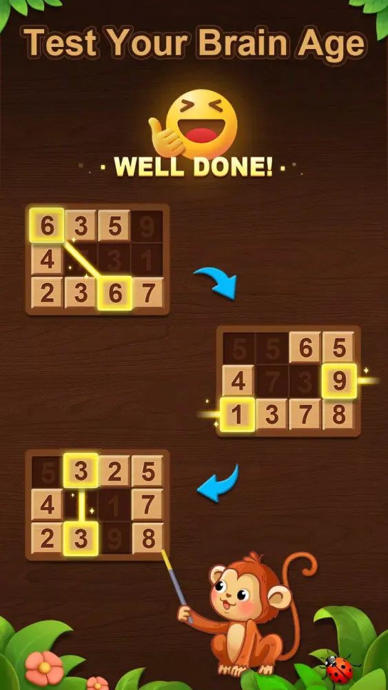 Capturas de tela do Match 10- Number match