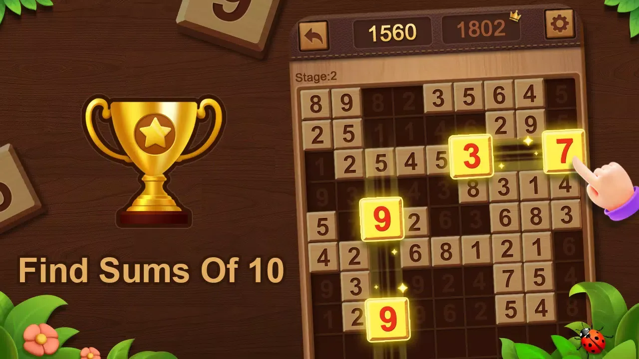 Capturas de tela do Match 10- Number match
