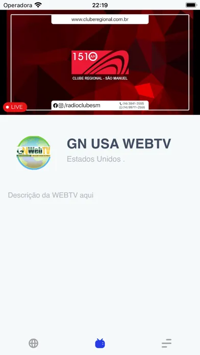 GN USA WebTV Ekran Görüntüleri