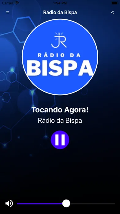 Tangkapan layar Rádio da Bispa