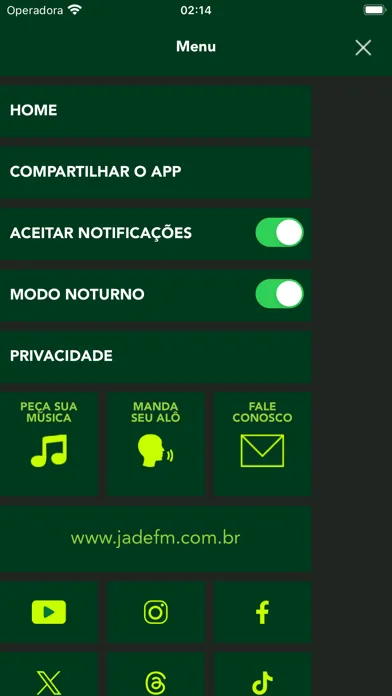 Jade FM Ekran Görüntüleri