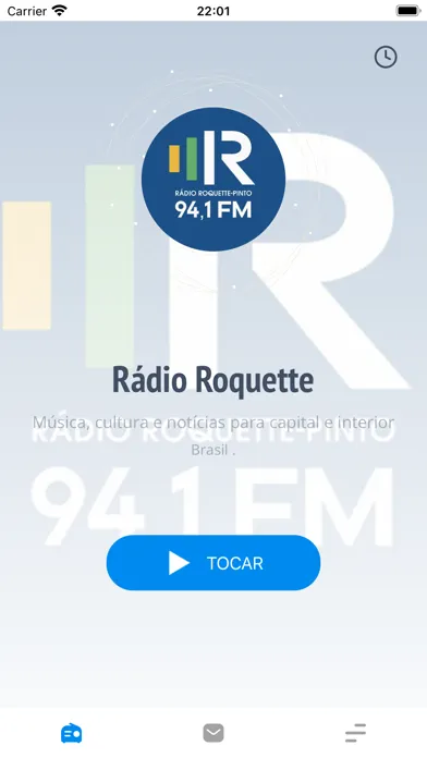 Ảnh chụp màn hình của Rádio Roquette-Pinto FM