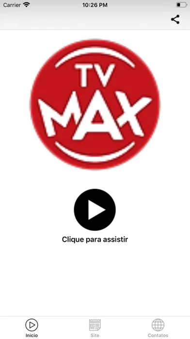 ภาพหน้าจอของ TV Max Rio