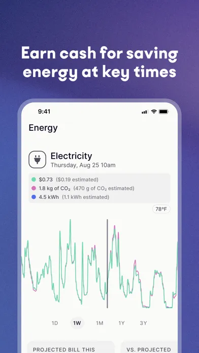 Zrzuty ekranu GridRewards: Energy Efficiency