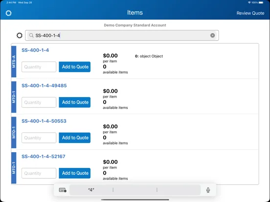Price & Delivery (P&D) iPad  سکرین شاٹس