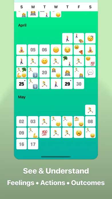 Tangkapan skrin Progress Every Day Journal