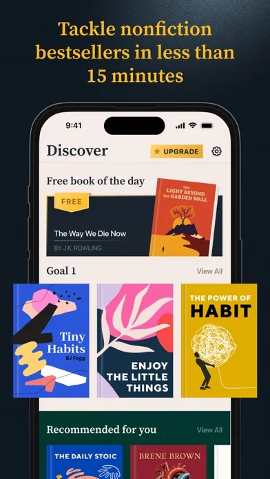 Microreads - Books in 15min应用截图