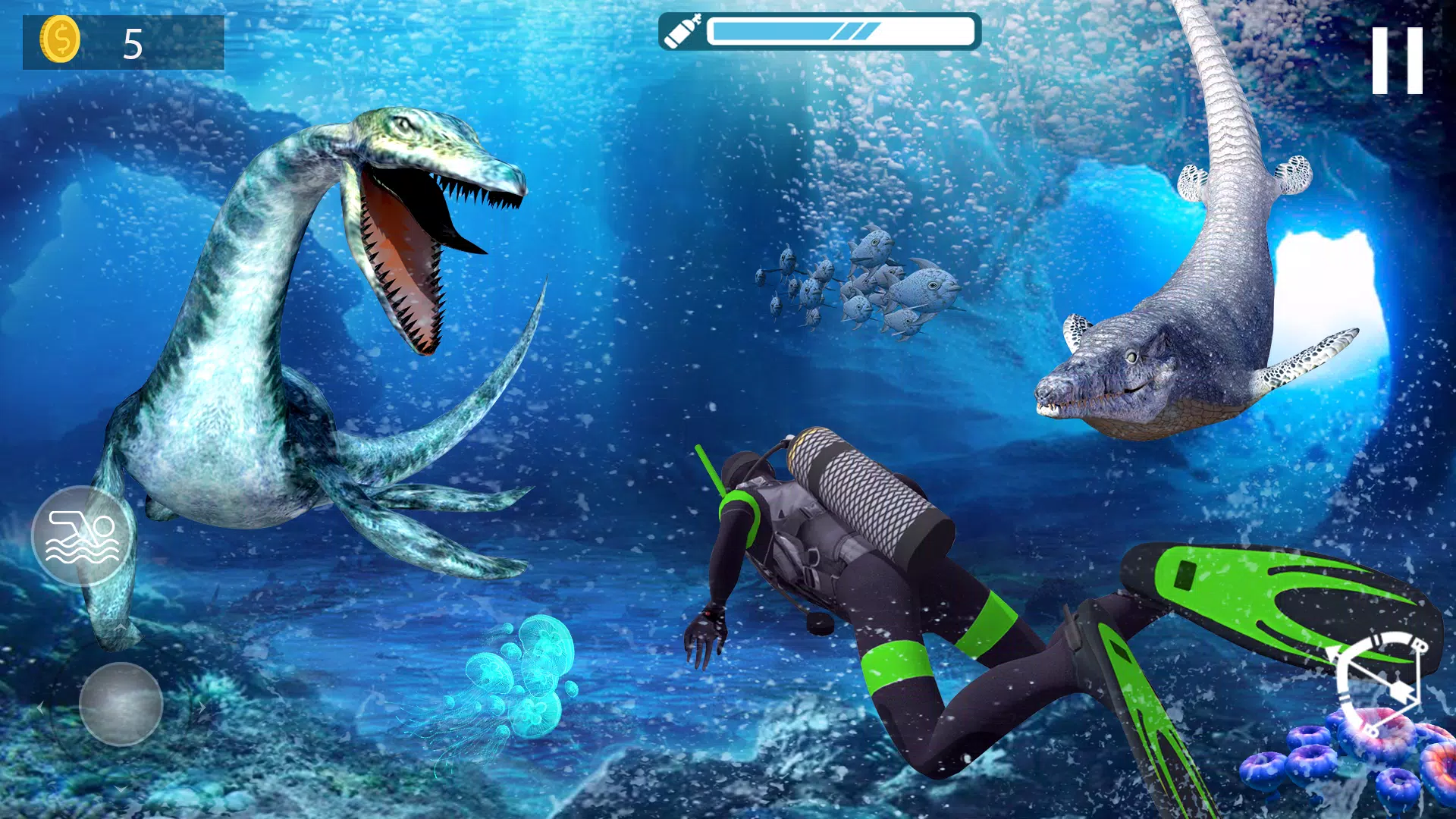 Dino shark hunter underwater Screenshots