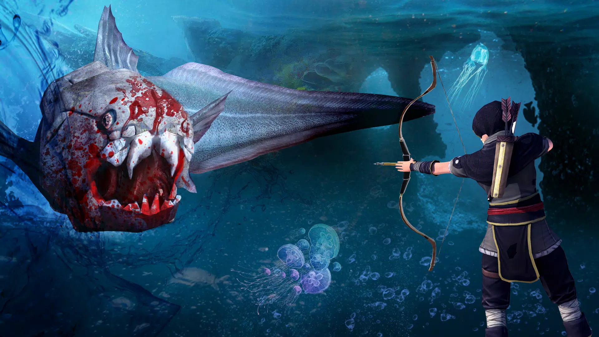 Dino shark hunter underwater Screenshots