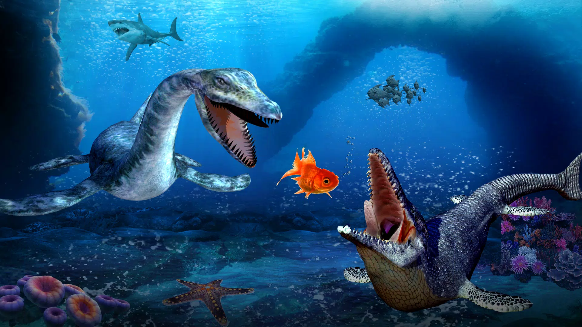 Dino shark hunter underwater Screenshots