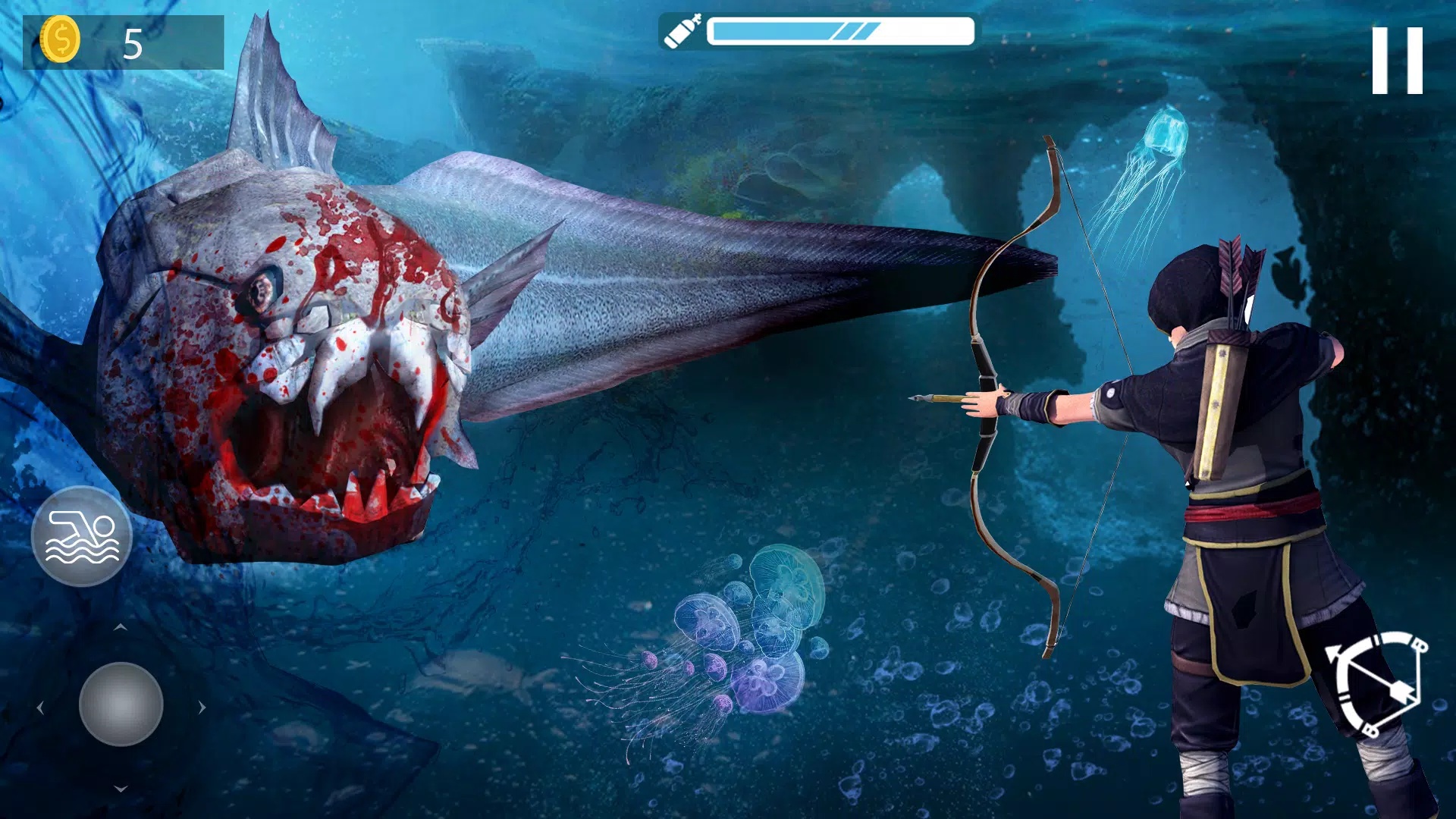 Dino shark hunter underwater Screenshots