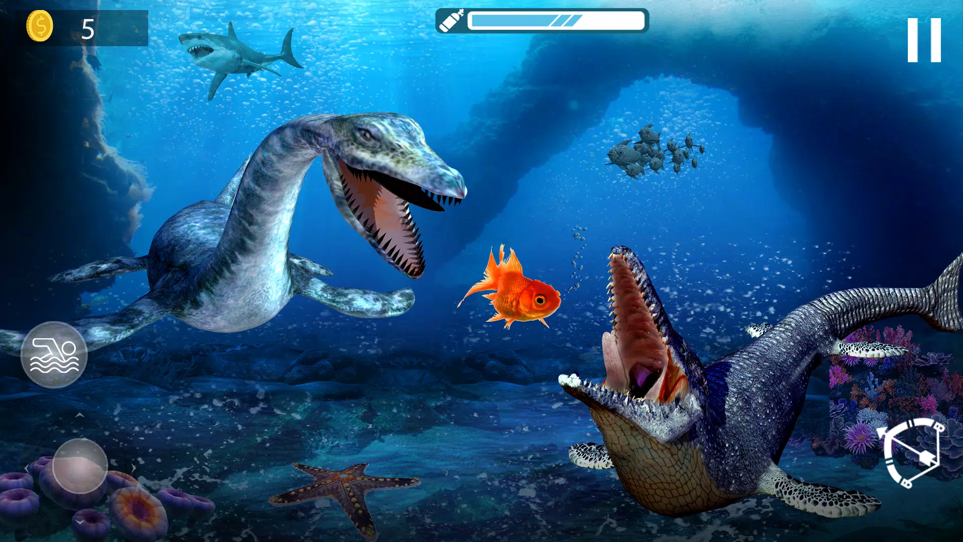 Dino shark hunter underwater Screenshots