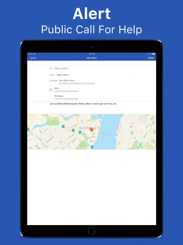 Helply iPad  स्क्रीनशॉट