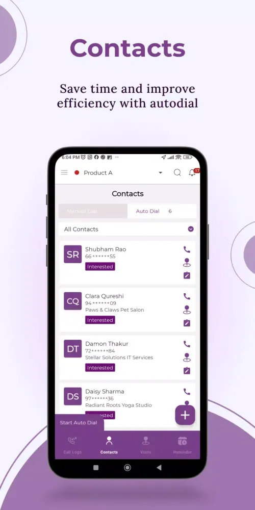 Capturas de pantalla de SalesCaller.io