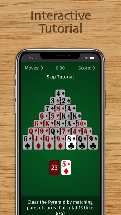 Pyramid ++ Solitaire Card Game Screenshots