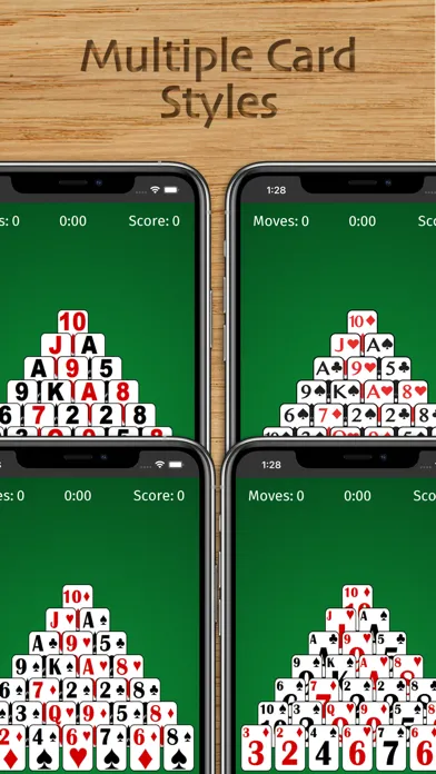 Pyramid ++ Solitaire Card Game Screenshots