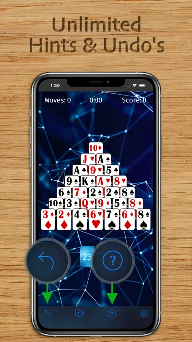 Pyramid ++ Solitaire Card Game Screenshots