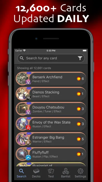 Yugipedia Deck Builder Ekran Görüntüleri
