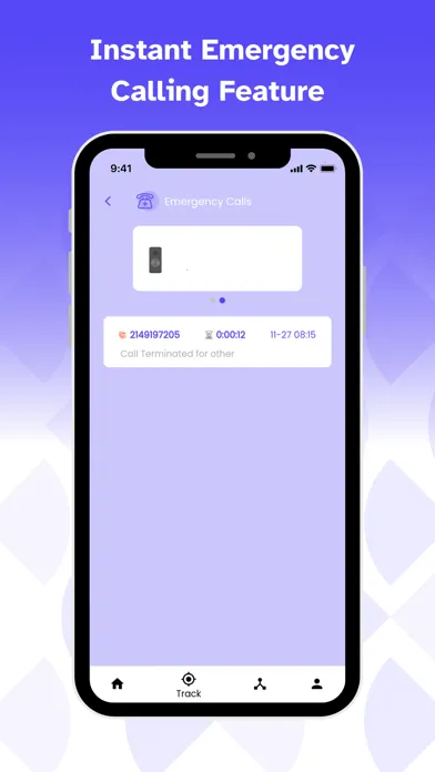 Tangkapan skrin Connected Care APP