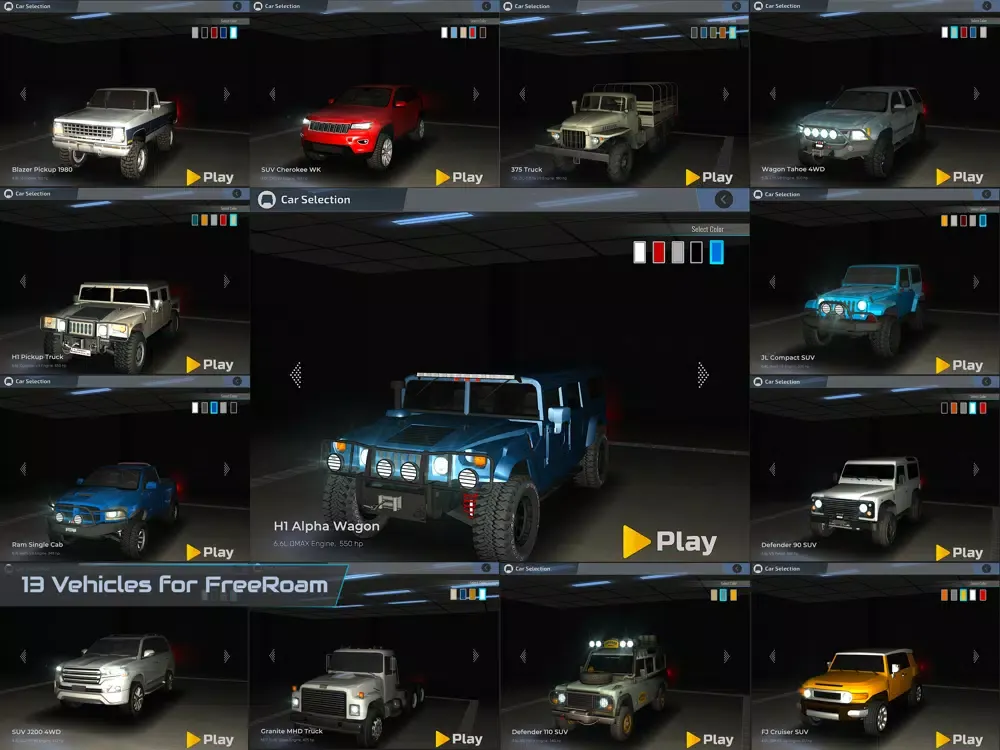 Tangkapan skrin OffRoad Drive Simulator iPad 