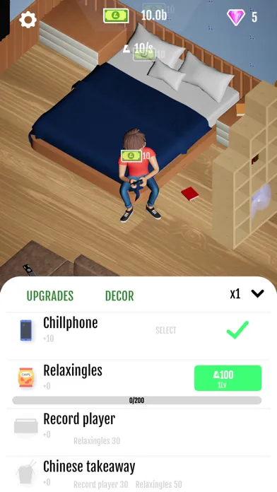 Captures d'écran de Be Lazy idle