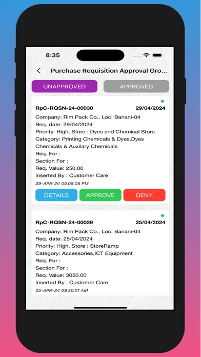 Smart Track-Approval Tracking 스크린샷