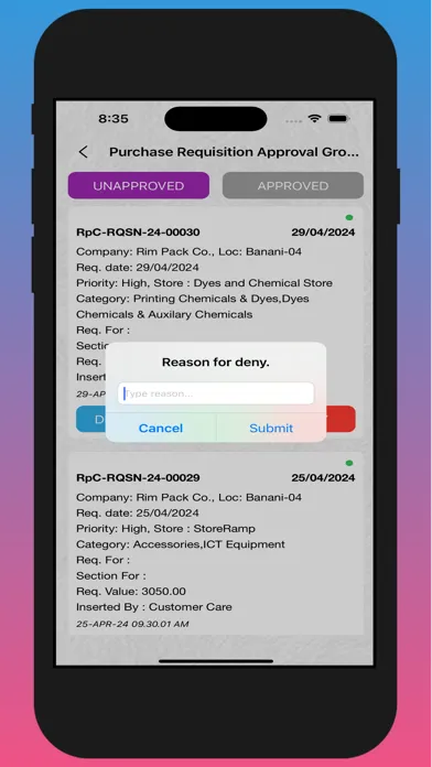 Smart Track-Approval Tracking 스크린샷
