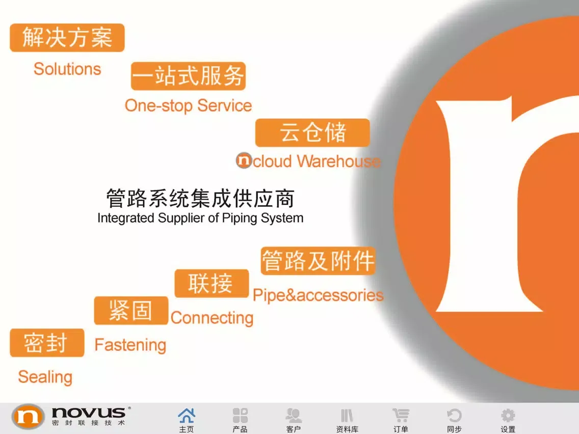 تصاویر Novus客户通 iPad 