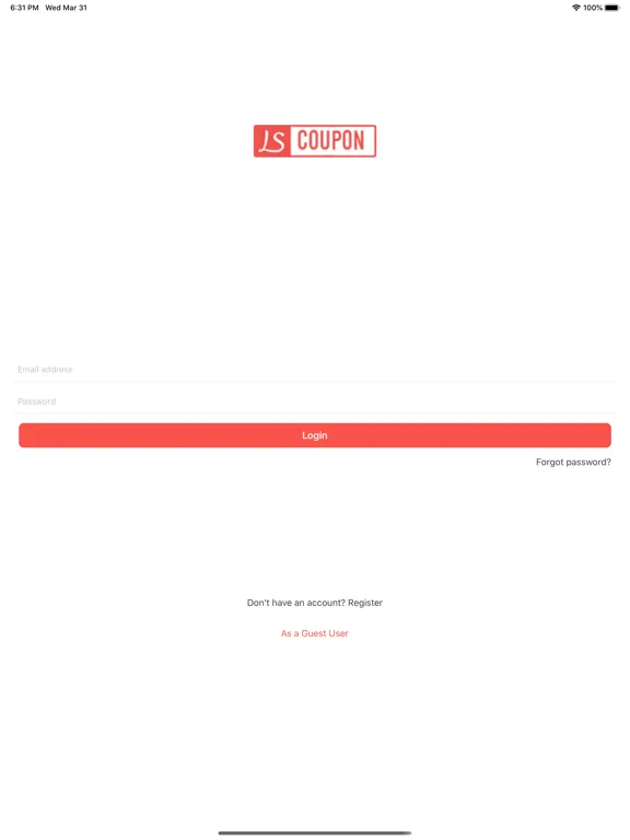 LS Coupon iPad  سکرین شاٹس