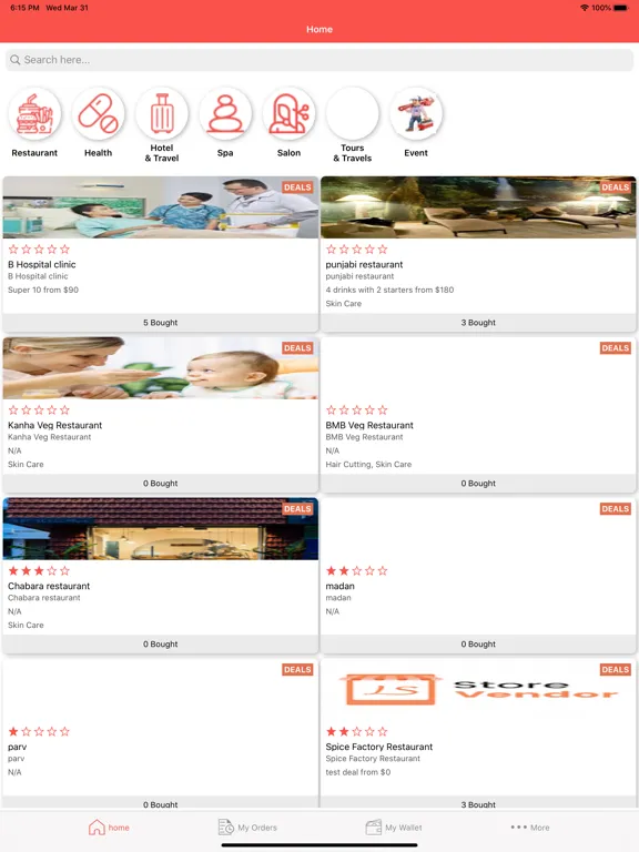 LS Coupon iPad  سکرین شاٹس
