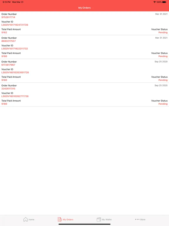 LS Coupon iPad  سکرین شاٹس