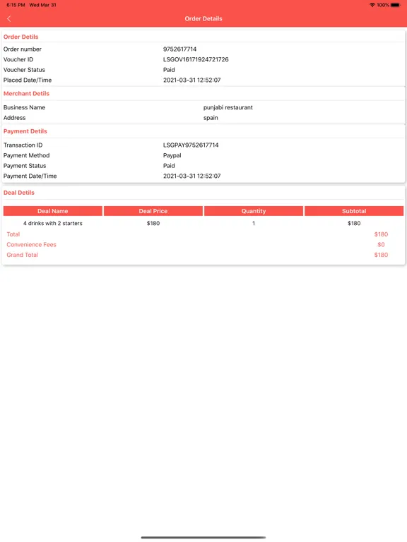 LS Coupon iPad  سکرین شاٹس