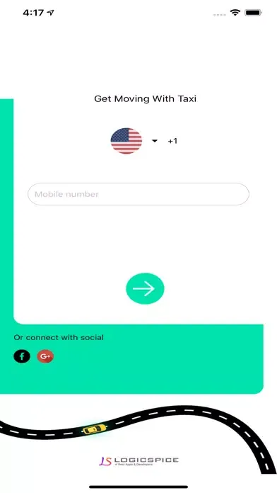 LS Customer Taxi App スクリーンショット