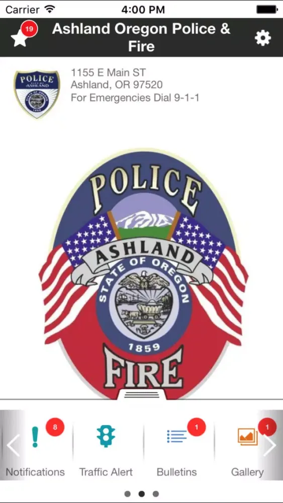 Ashland Oregon Police应用截图