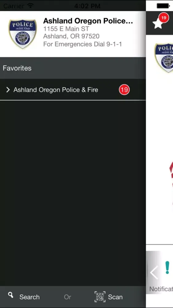 Ashland Oregon Police应用截图