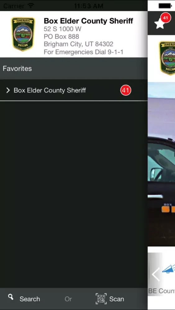 Box Elder County Sheriff Screenshots
