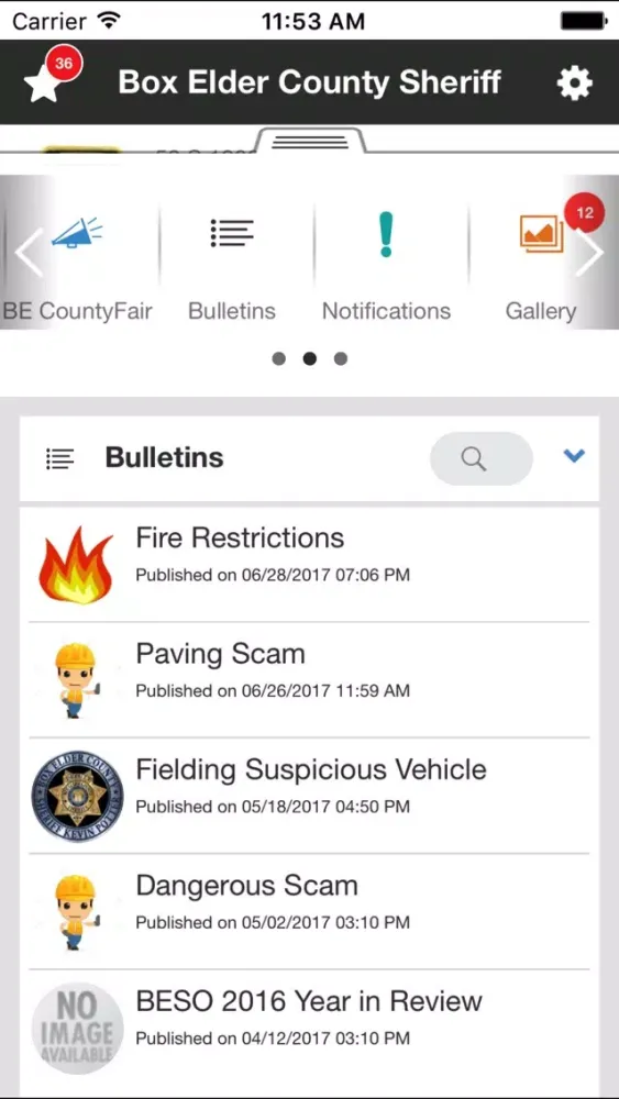 Box Elder County Sheriff Screenshots
