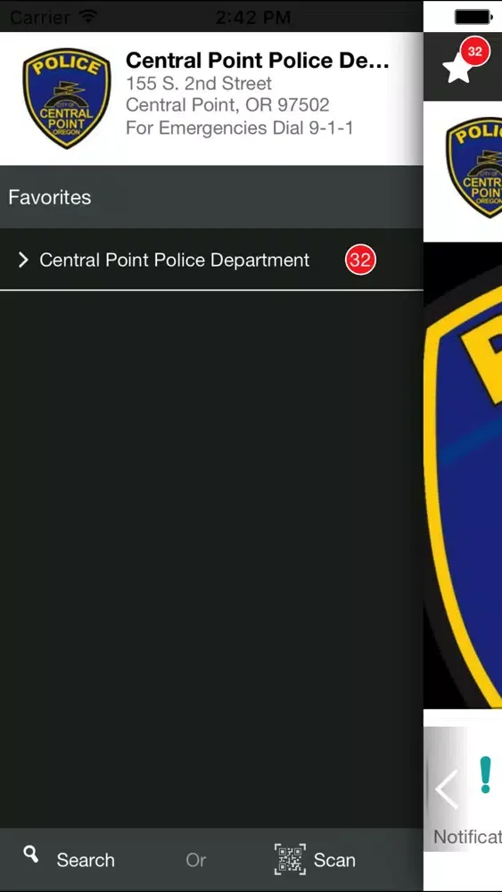 Captures d'écran de Central Point PD