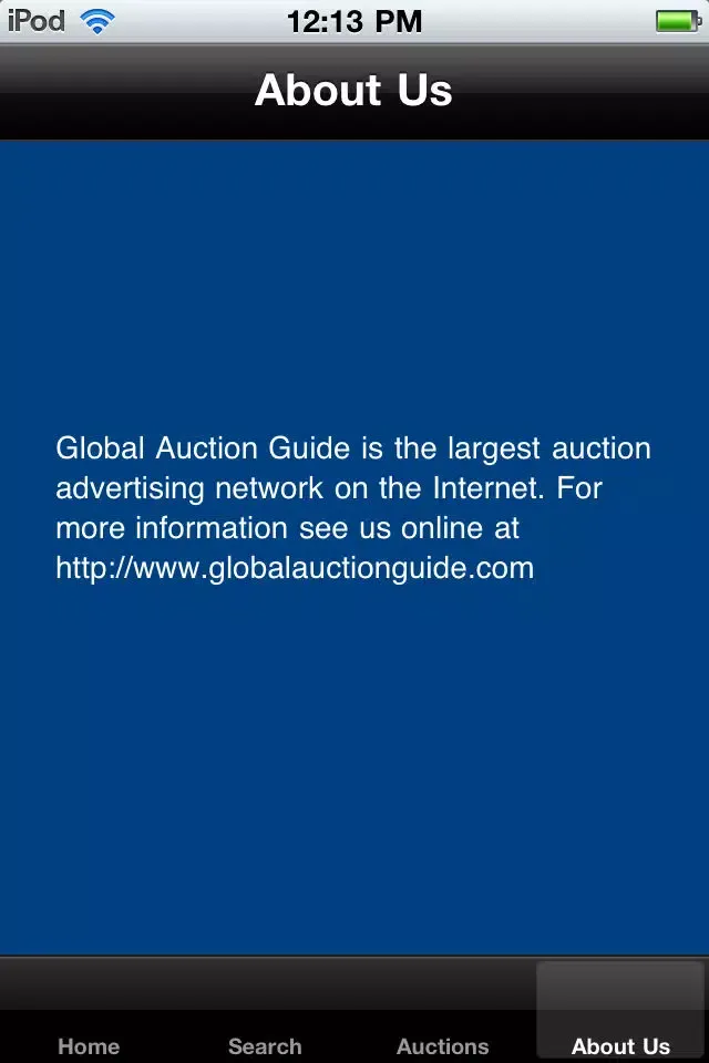 Zrzuty ekranu Global Auction Guide Live Auction Sale Bill Calendar