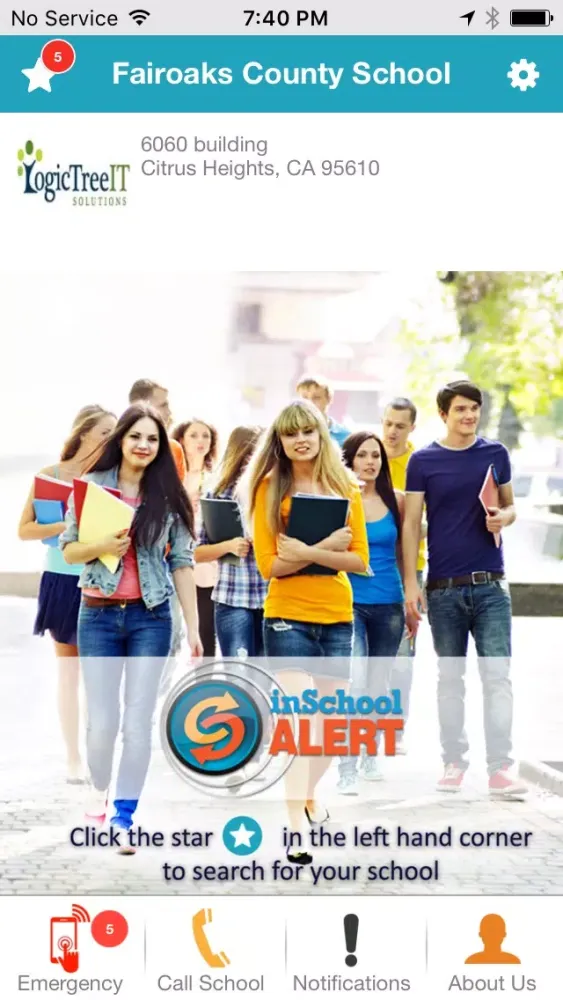 Captures d'écran de inSchoolALERT